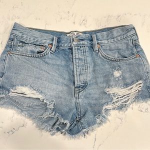 Free People Denim Shorts
